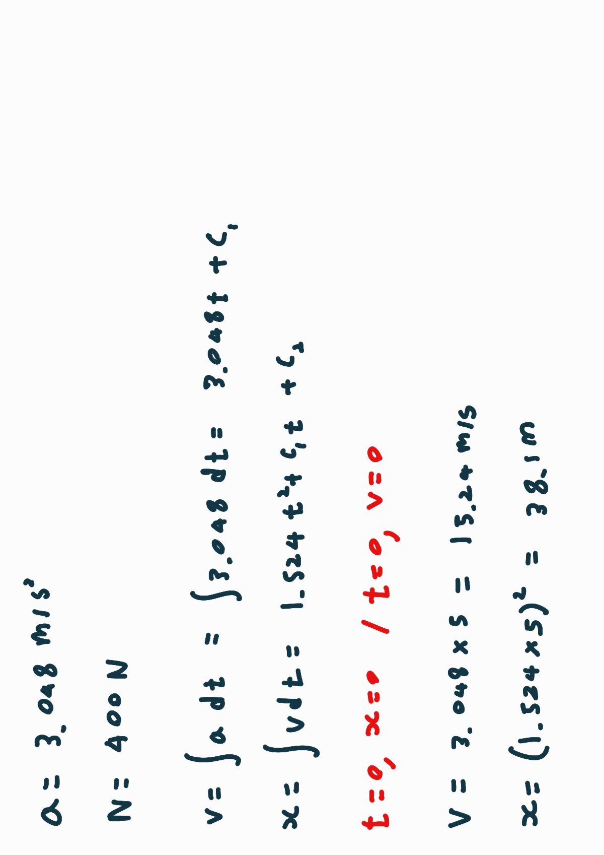 동역학 문제풀이 3번